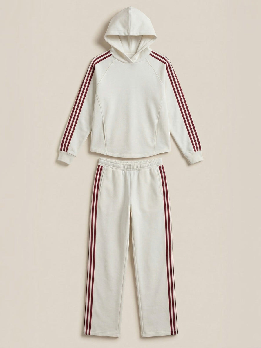 Irma Side Stripe Hoodie and Pants Set