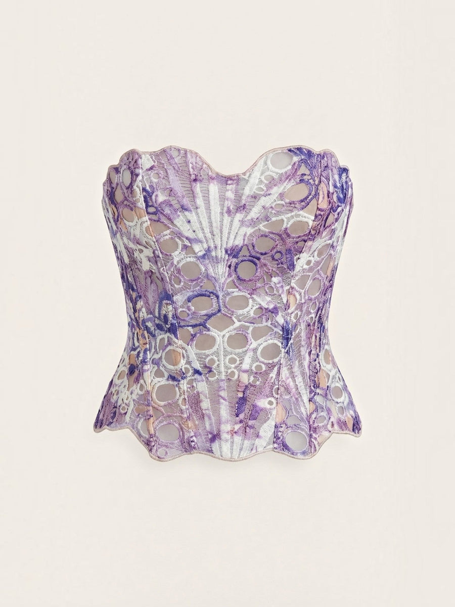 Robyn Strapless Lace Corset Top
