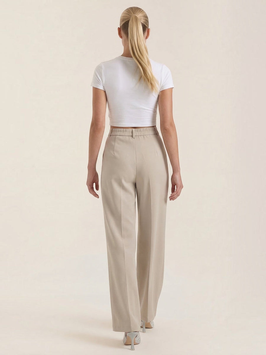 Rebecca Pleated High Waisted Wide Leg Pants