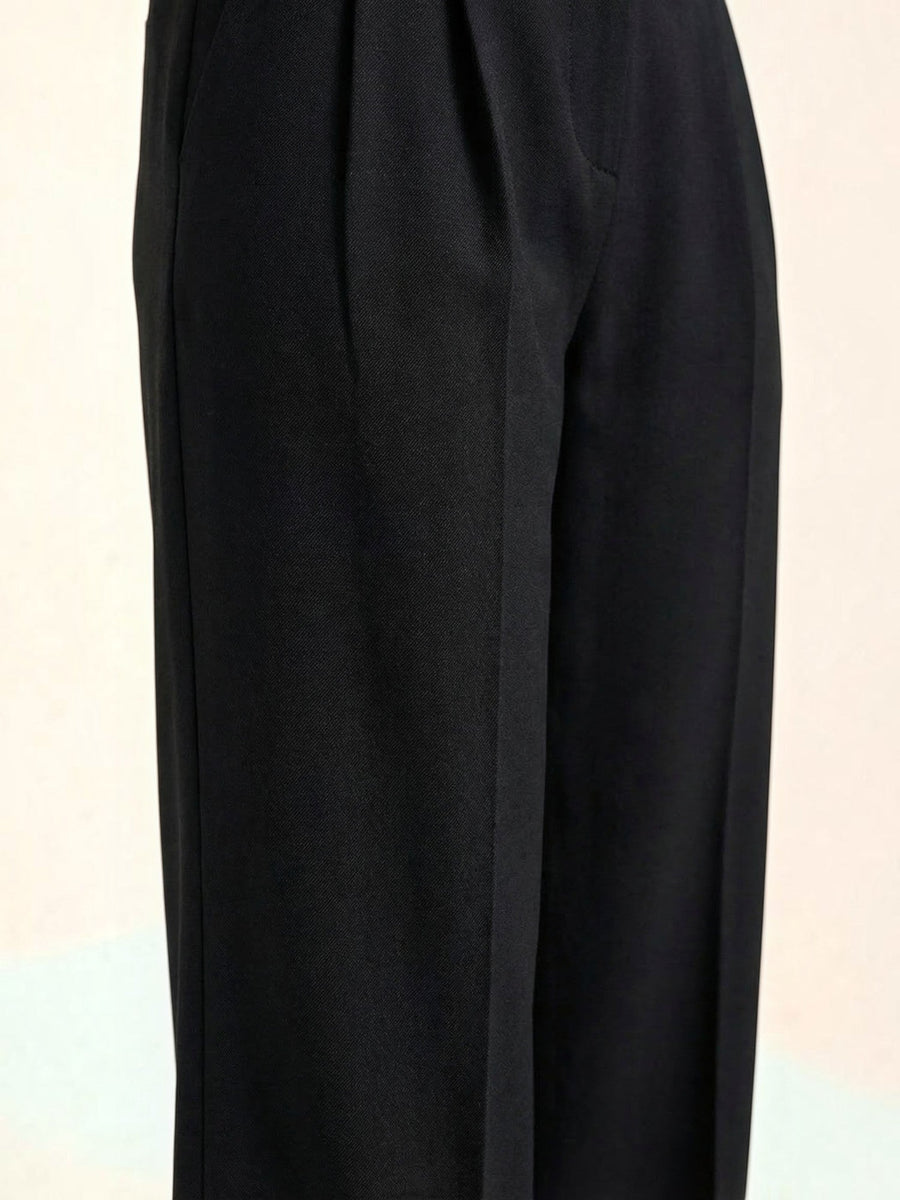 Rebecca Pleated High Waisted Wide Leg Pants