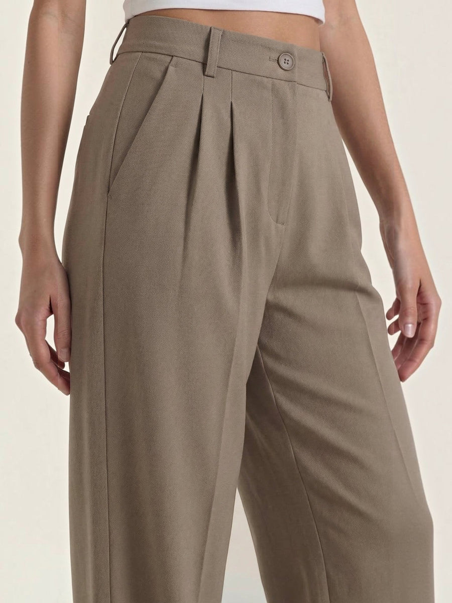 Rebecca Pleated High Waisted Wide Leg Pants