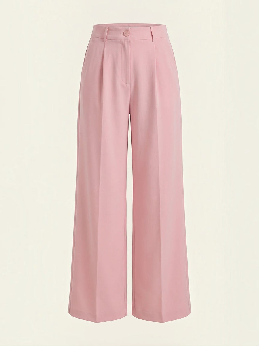 Rebecca Pleated High Waisted Wide Leg Pants