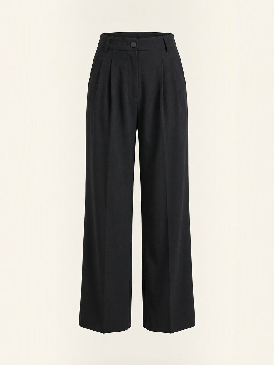 Rebecca Pleated High Waisted Wide Leg Pants