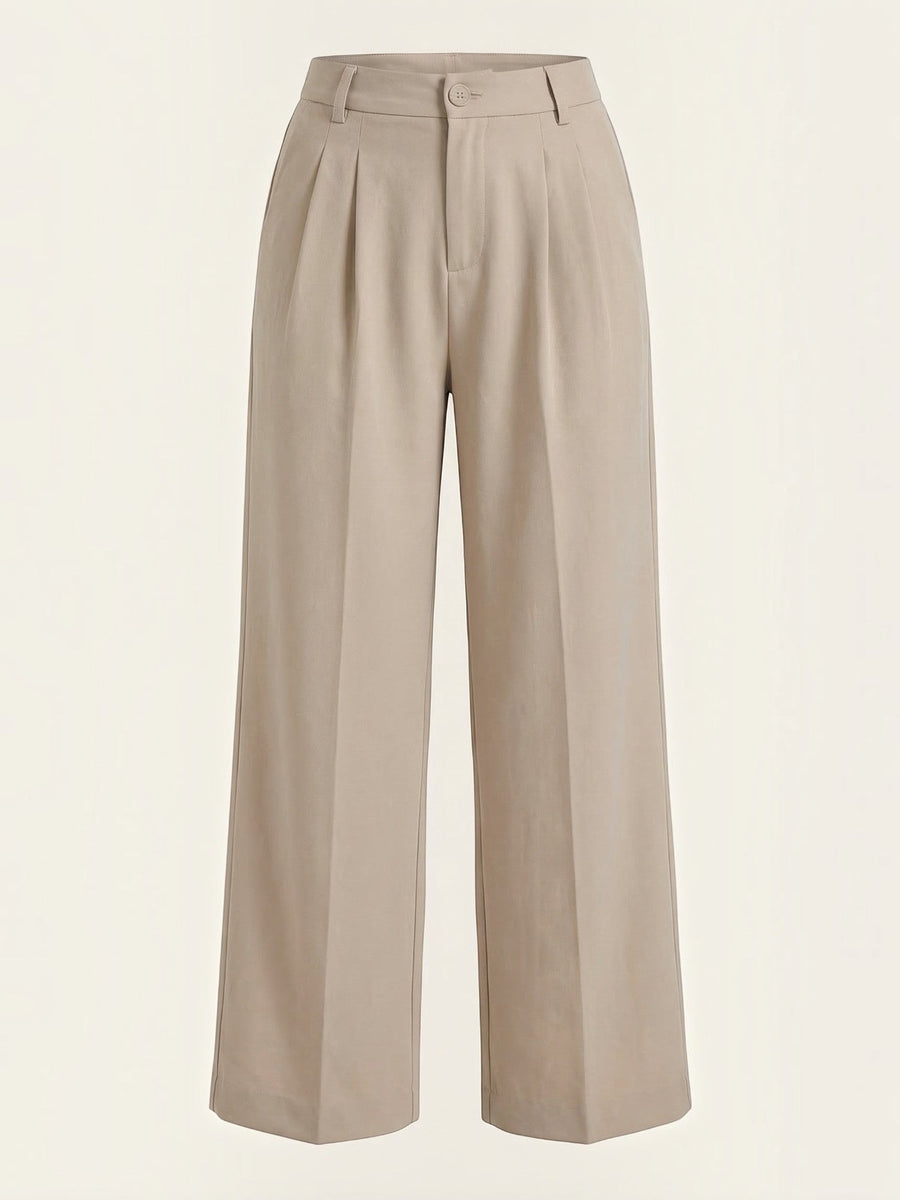 Rebecca Pleated High Waisted Wide Leg Pants