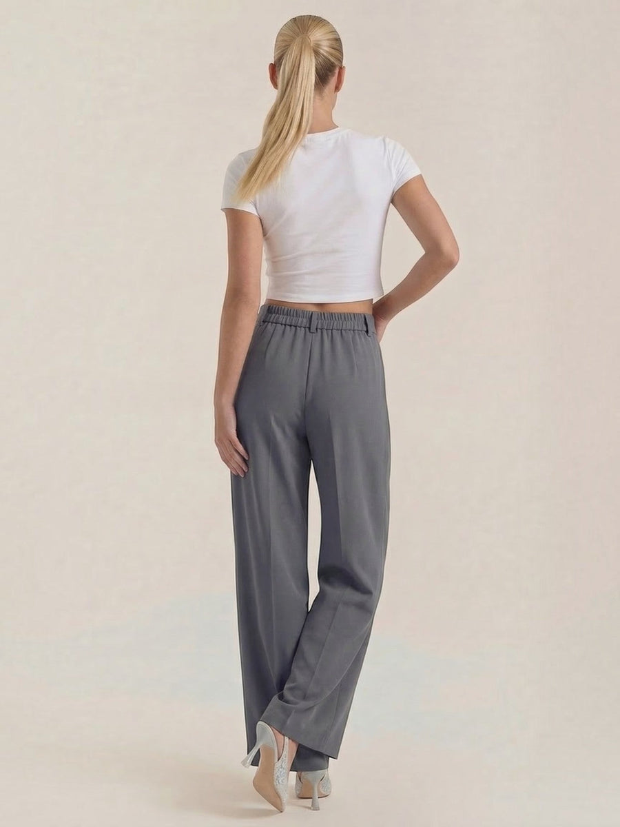 Rebecca Pleated High Waisted Wide Leg Pants
