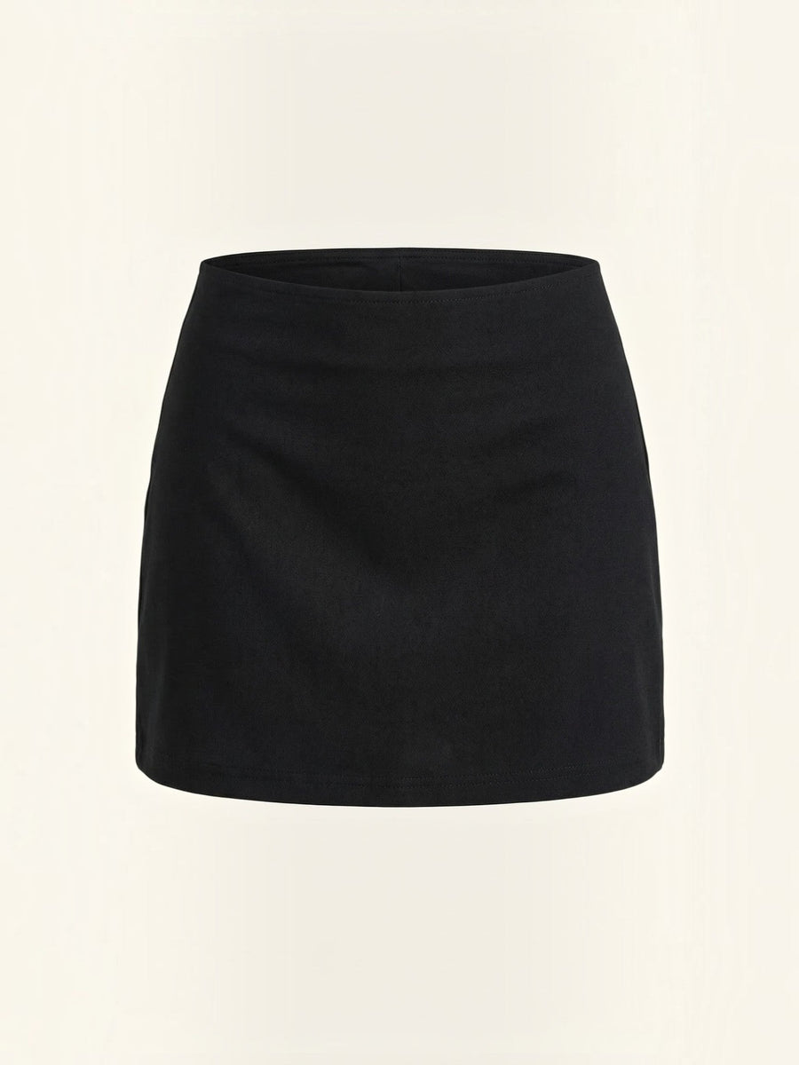 Edwina High Waisted Fitted Mini Skirt