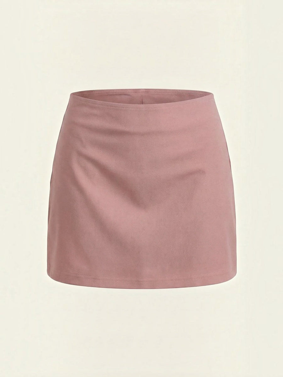 Edwina High Waisted Fitted Mini Skirt