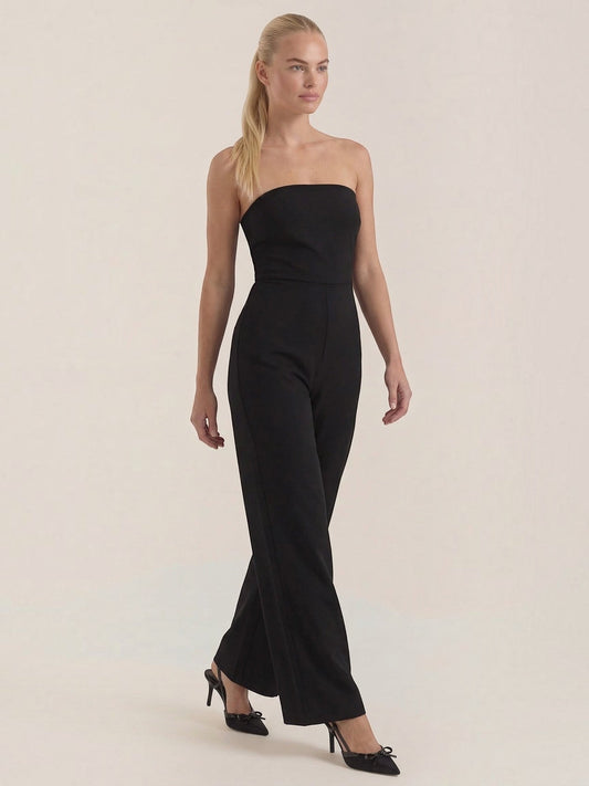 Eliza Strapless Wide Leg Jumpsuit
