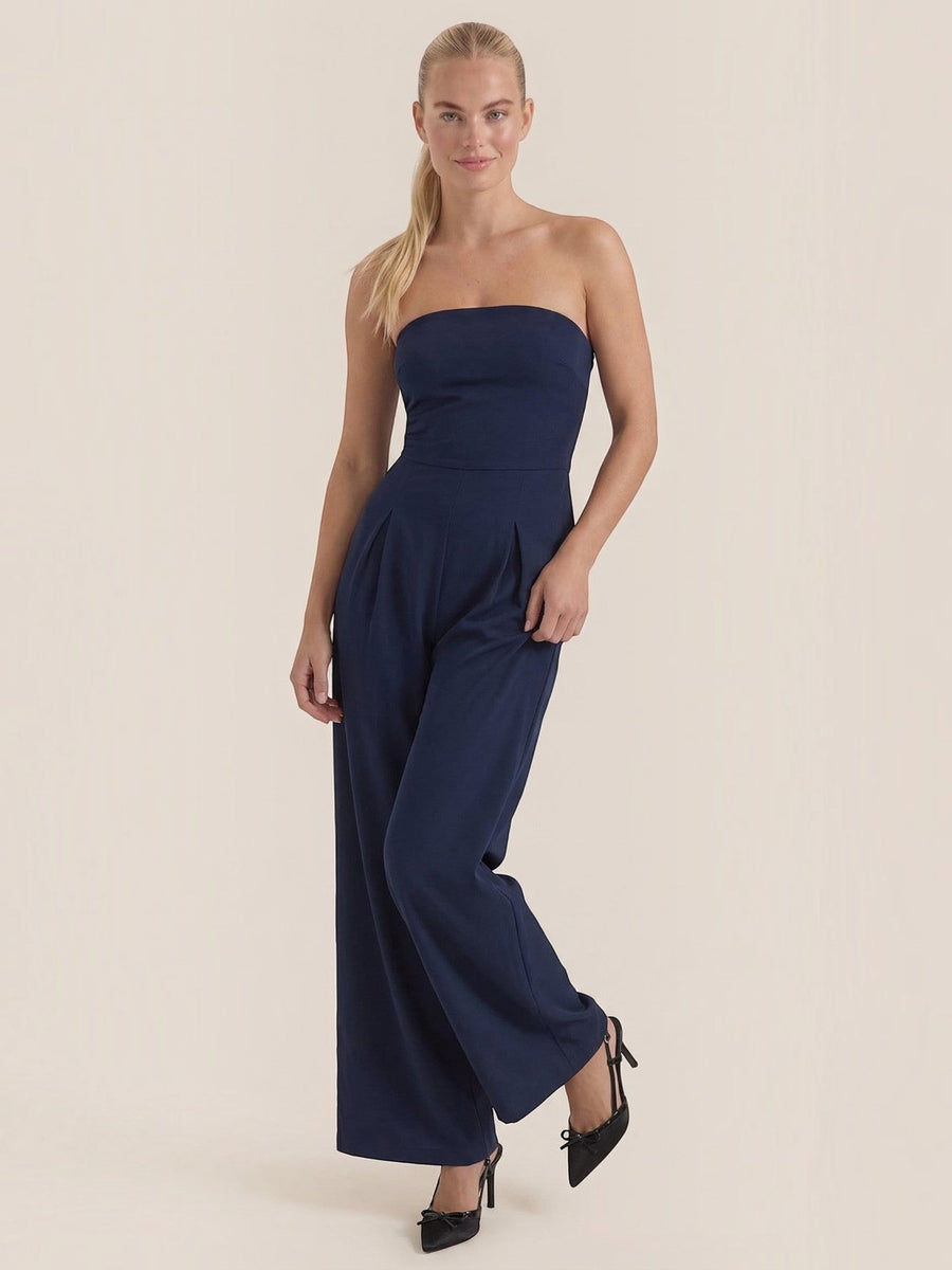 Eliza Strapless Wide Leg Jumpsuit