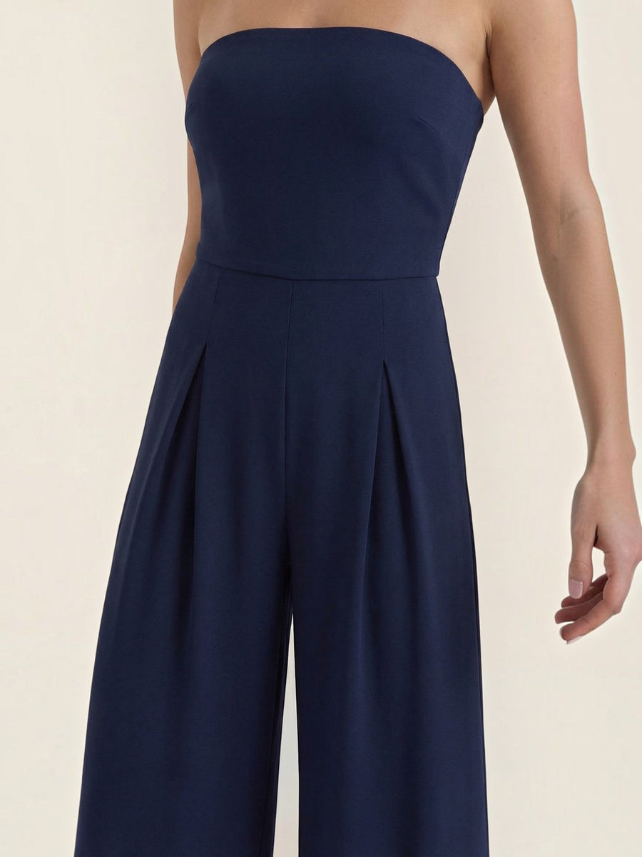 Eliza Strapless Wide Leg Jumpsuit