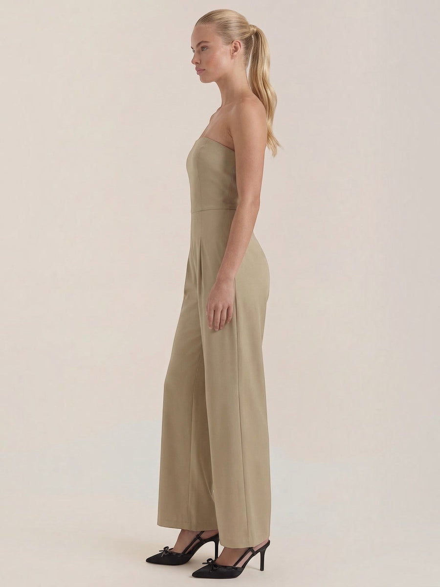 Eliza Strapless Wide Leg Jumpsuit