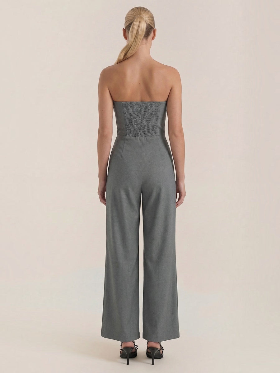 Eliza Strapless Wide Leg Jumpsuit