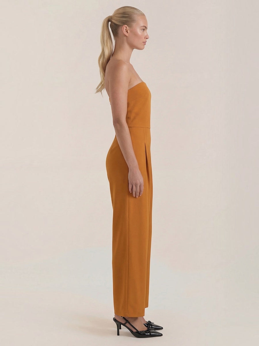 Eliza Strapless Wide Leg Jumpsuit