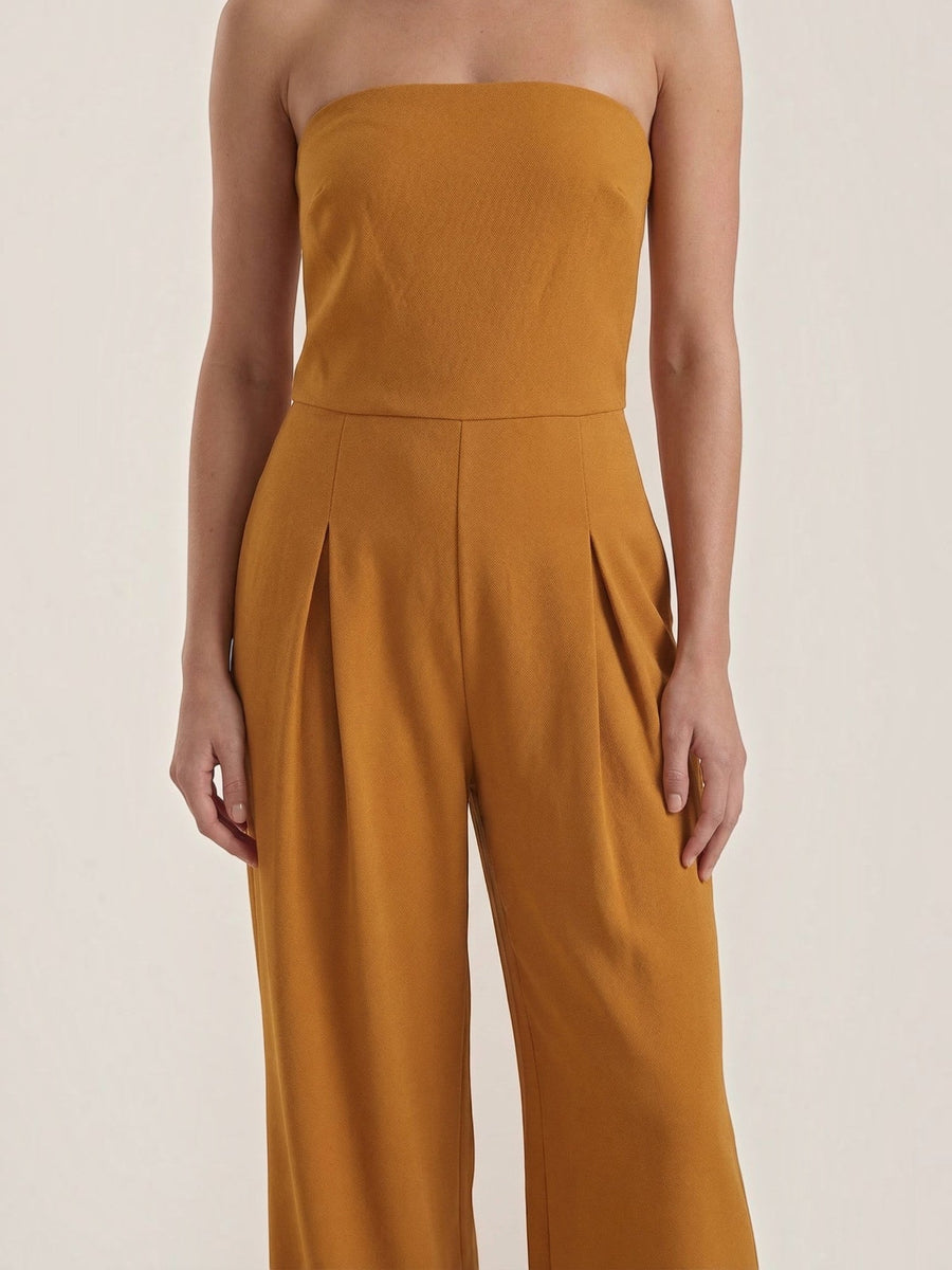 Eliza Strapless Wide Leg Jumpsuit