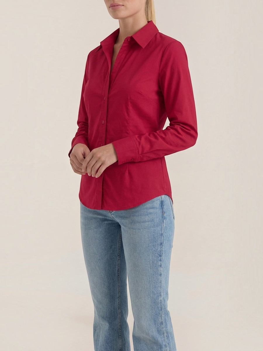 Cornelia Classic Button Up Blouse