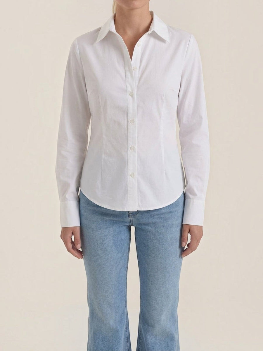 Cornelia Classic Button Up Blouse