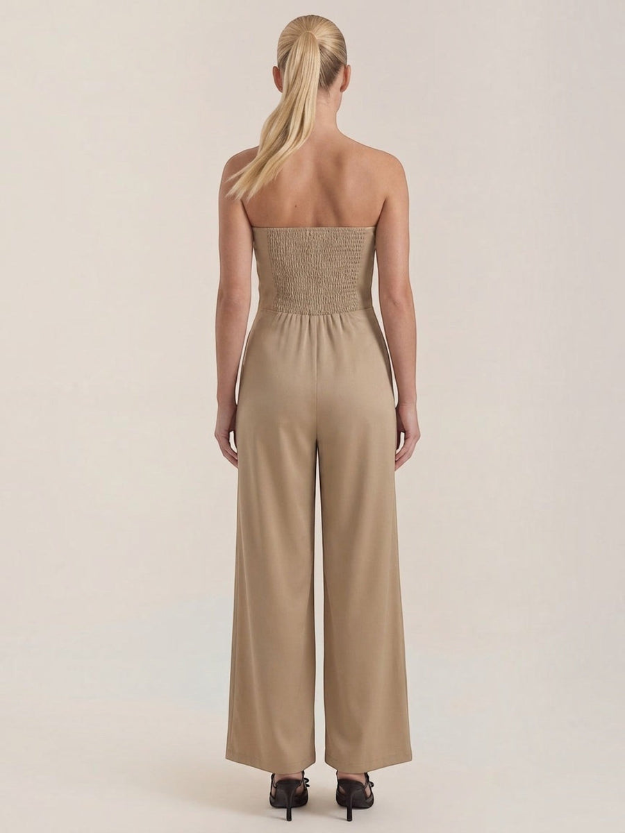 Eliza Strapless Wide Leg Jumpsuit