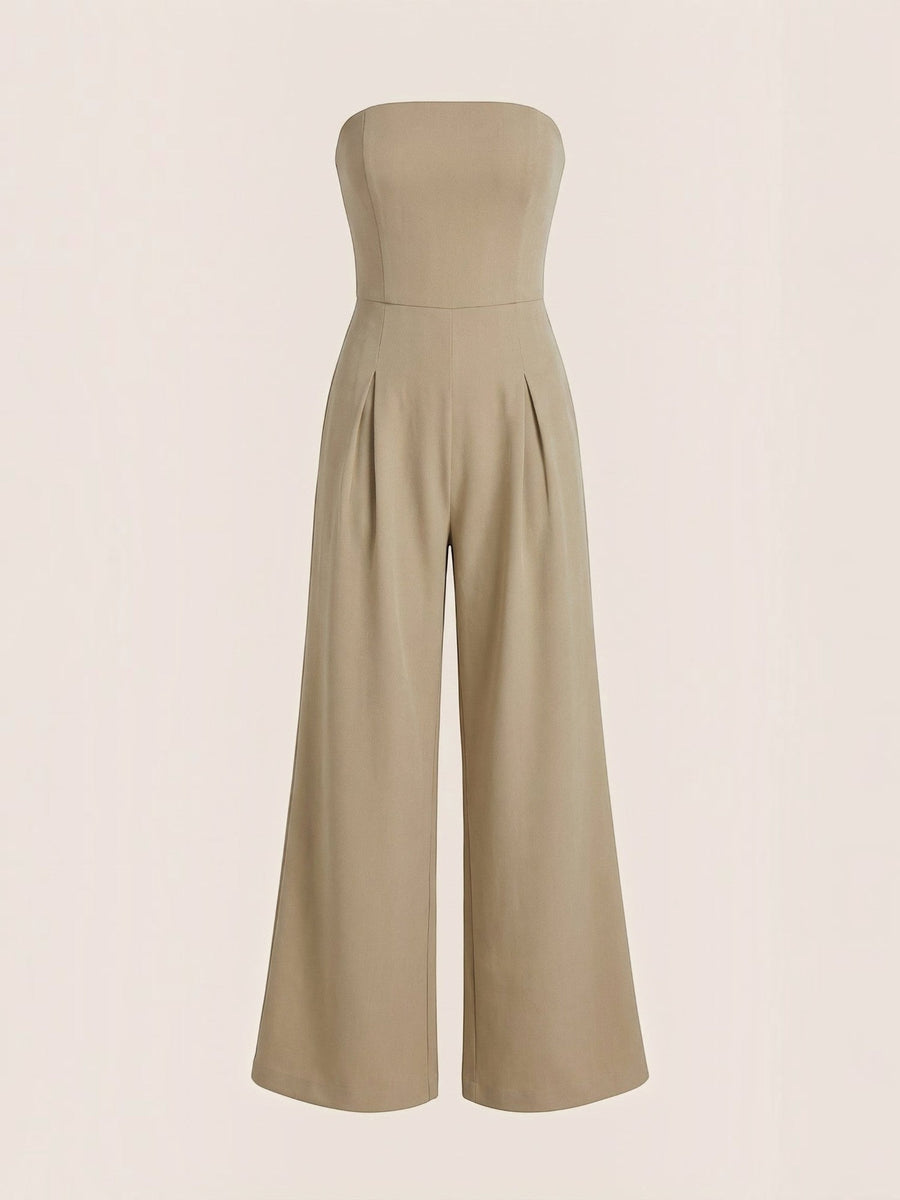 Eliza Strapless Wide Leg Jumpsuit