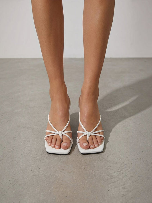 Carissa Wedge Heel Mules