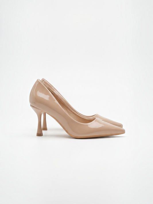 Lucetta Patent Pointed Toe Pumps