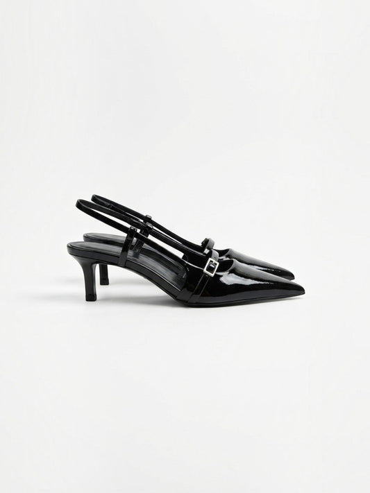 Tahlia Patent Slingback Pumps