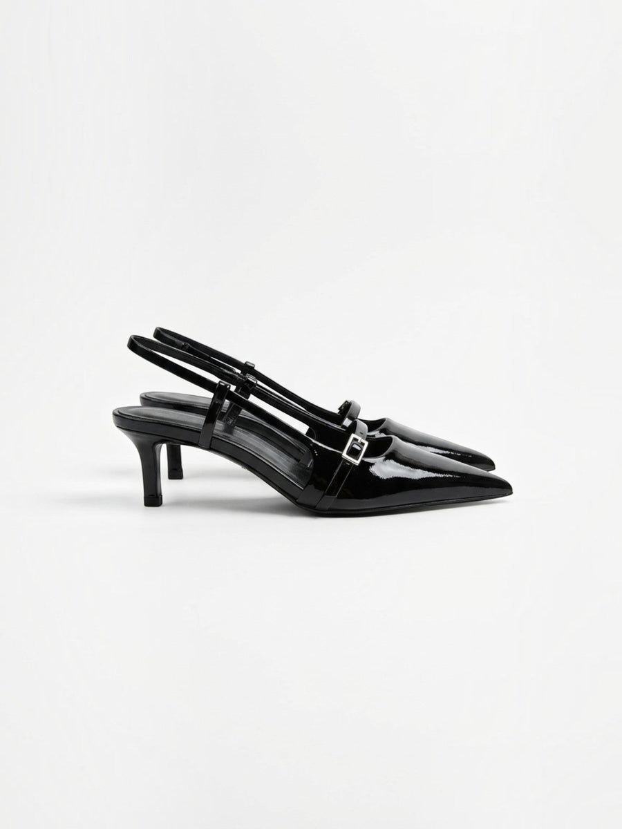 Tahlia Patent Slingback Pumps