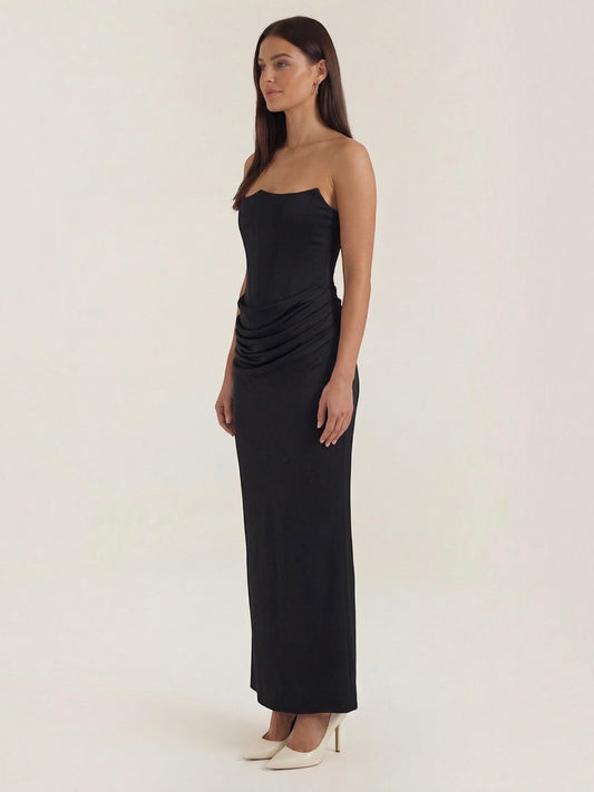 Fiorella Corset Style Bodycon Maxi Dress