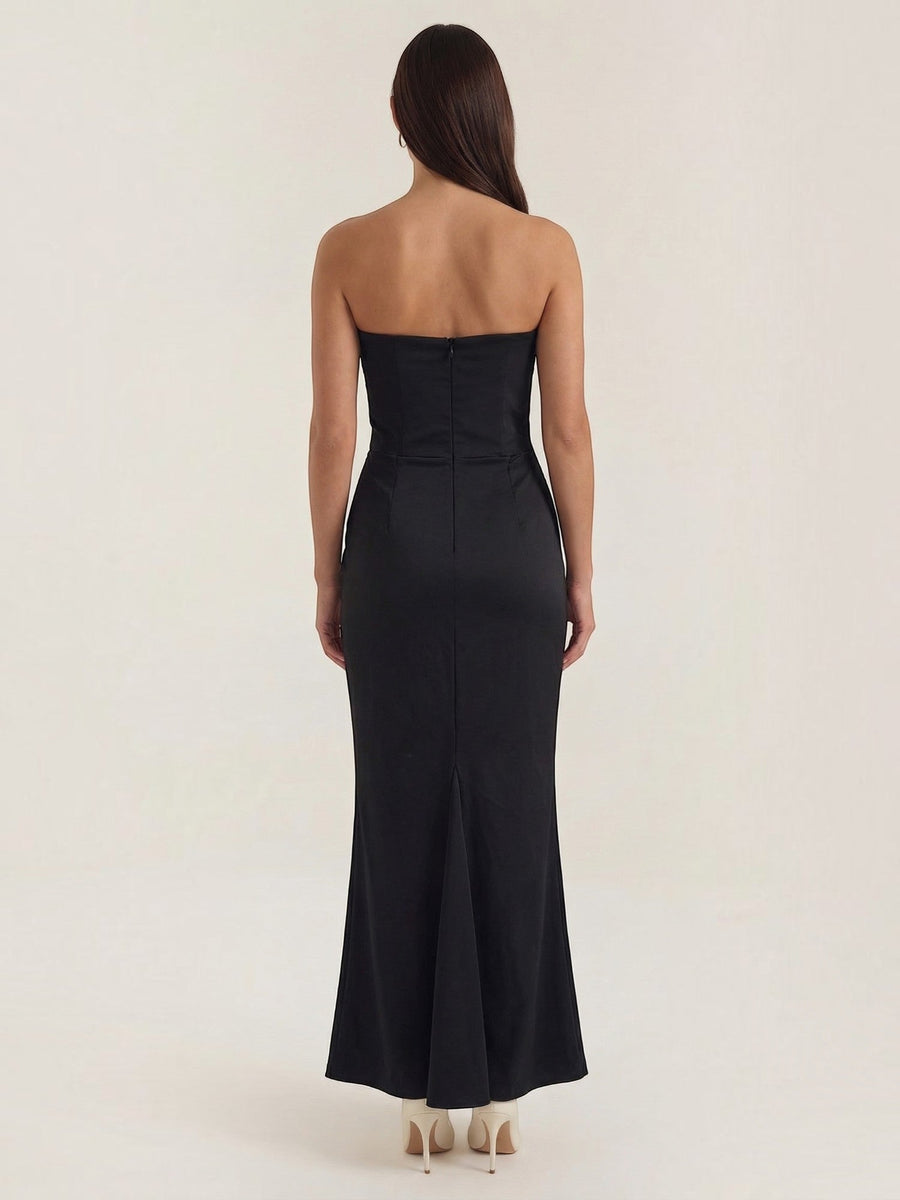 Fiorella Corset Style Bodycon Maxi Dress