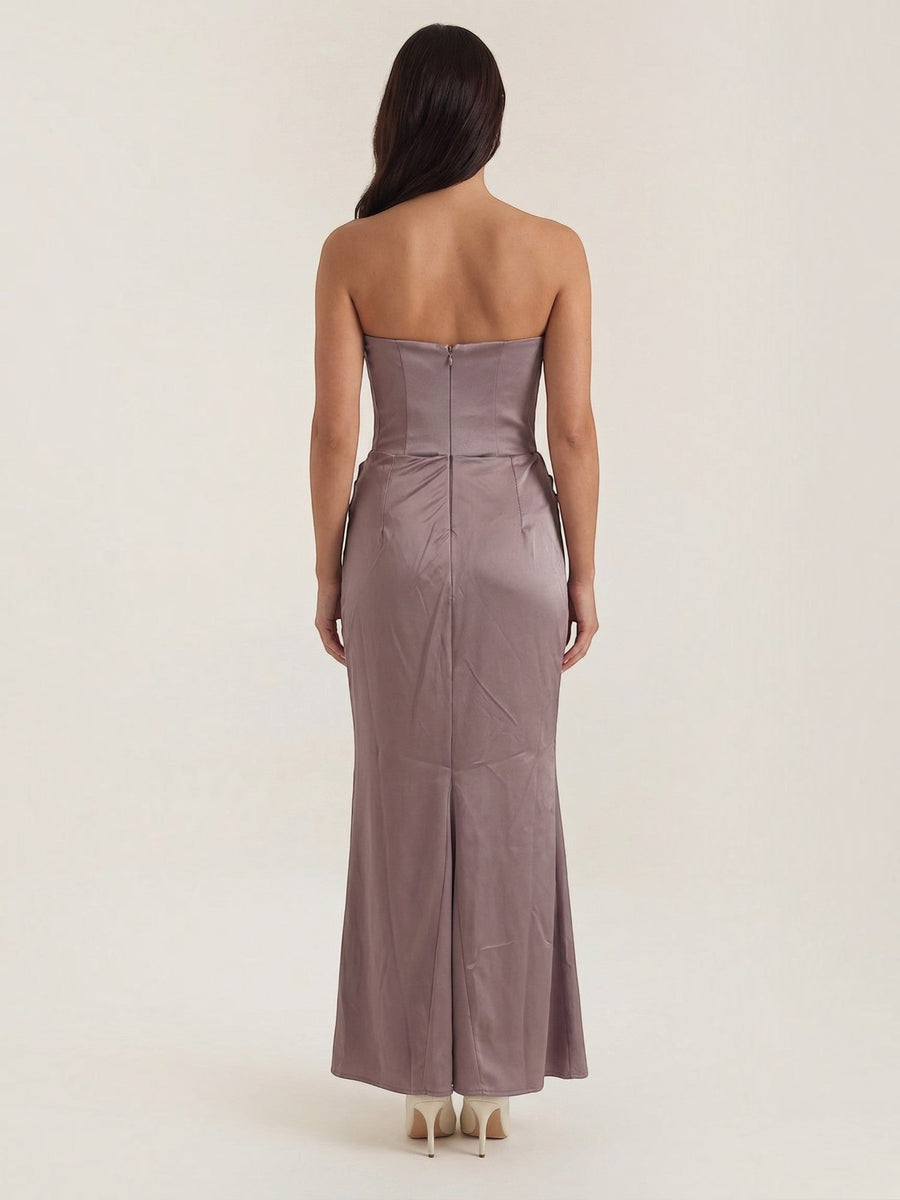 Fiorella Corset Style Bodycon Maxi Dress