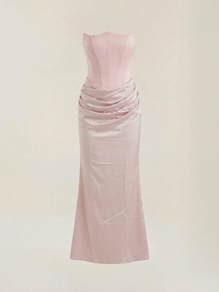Fiorella Corset Style Bodycon Maxi Dress