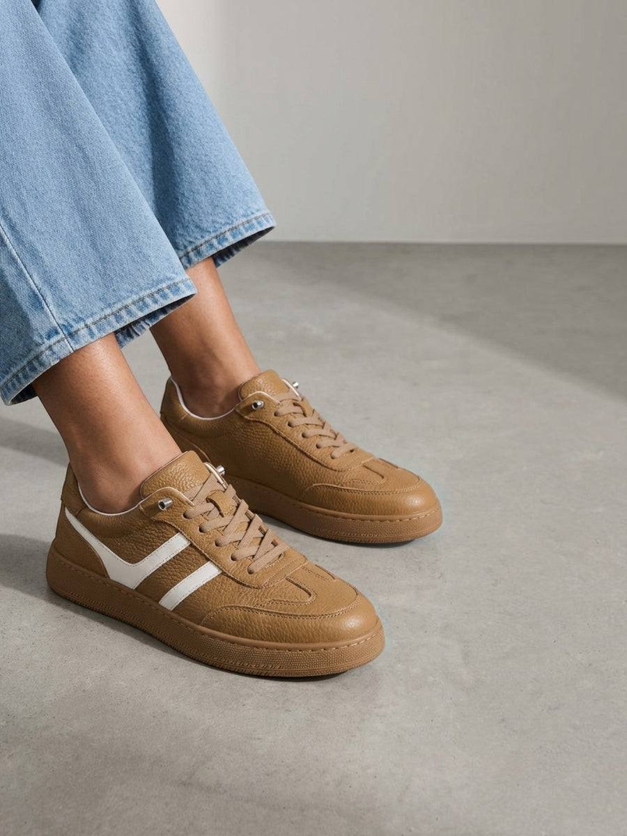 Zarelle Retro Striped Sneakers