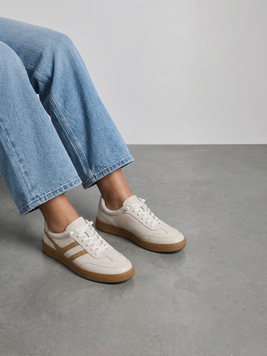 Zarelle Retro Striped Sneakers