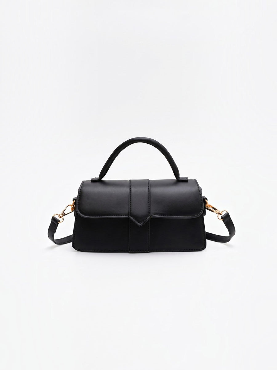 Clarina Flap Top Handle Bag