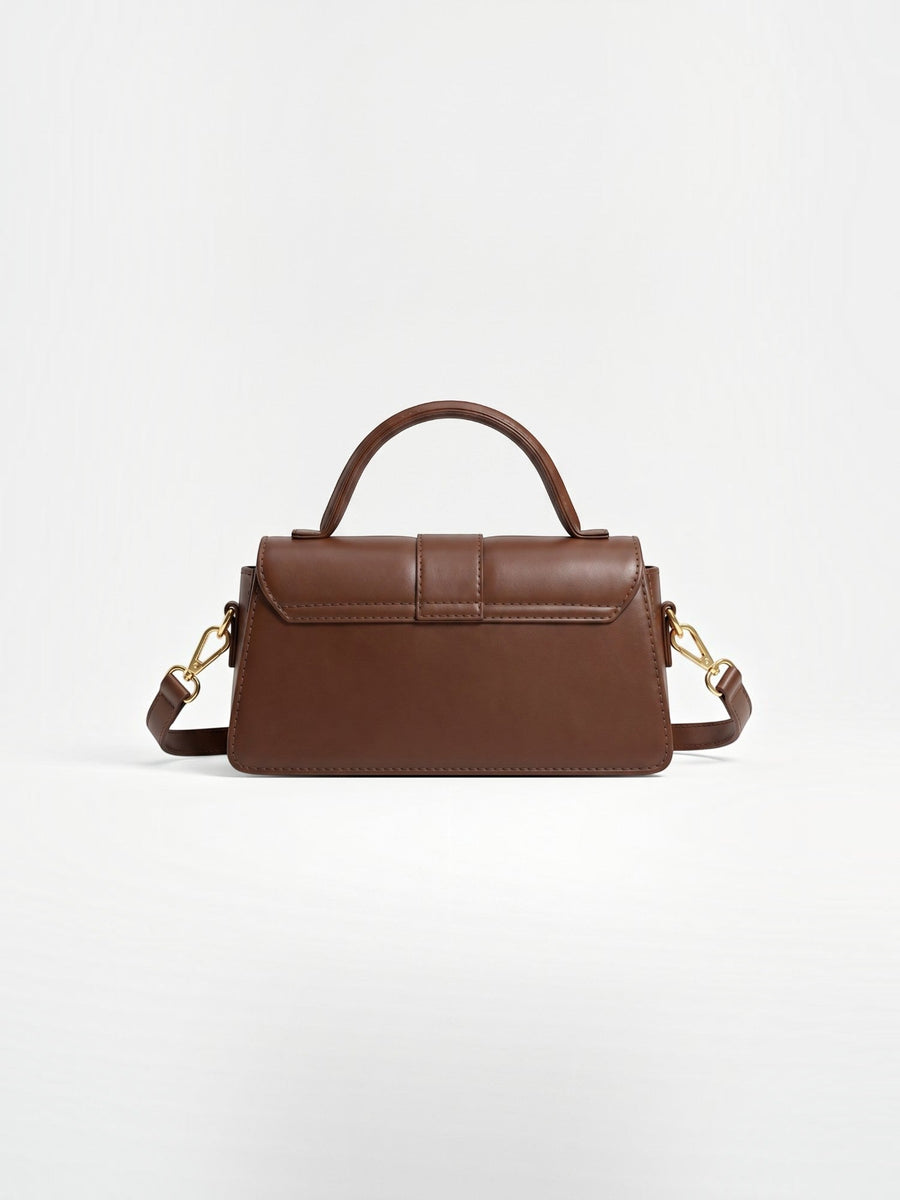 Clarina Flap Top Handle Bag
