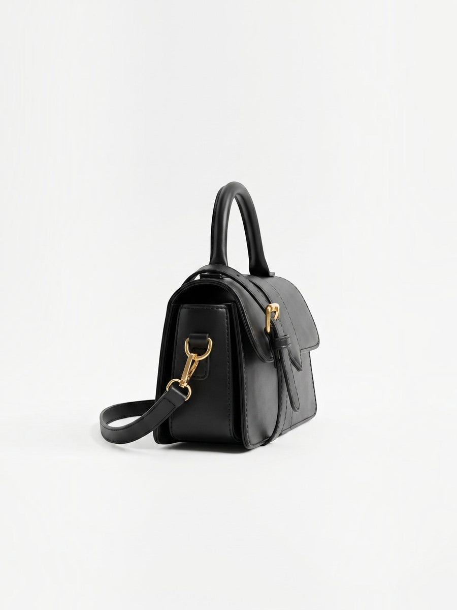 Clarina Flap Top Handle Bag