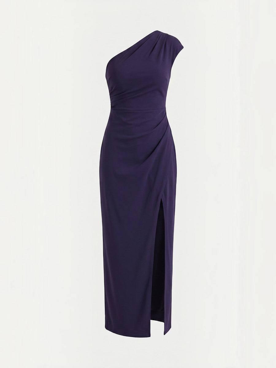 Fern One Shoulder Maxi Dress with Slit