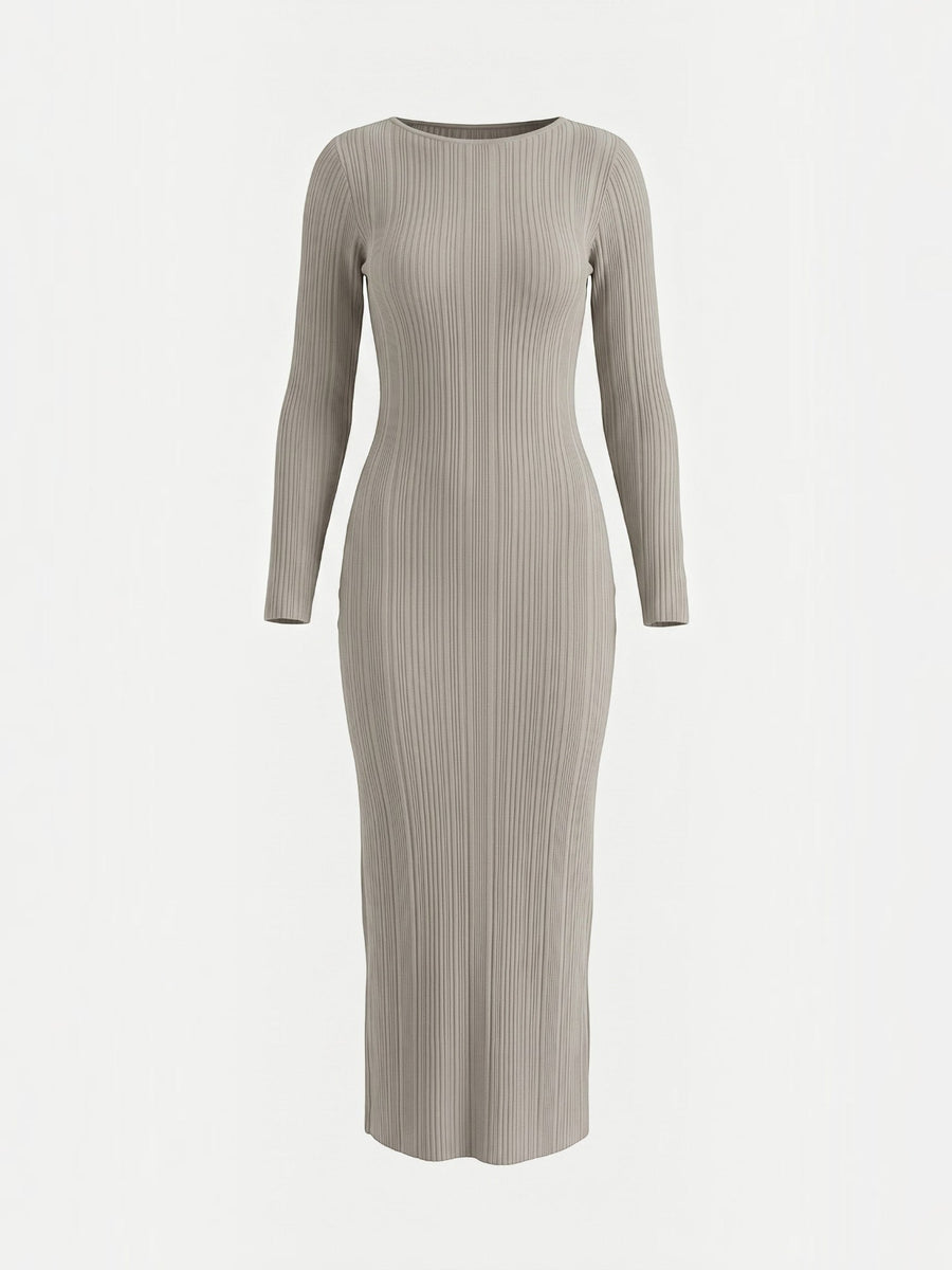 Tamsin Striped Open Knit Maxi Dress
