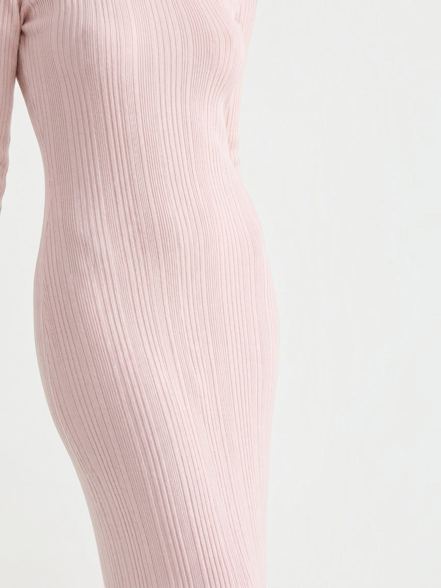 Tamsin Striped Open Knit Maxi Dress