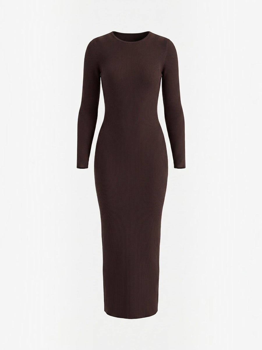 Tamsin Striped Open Knit Maxi Dress