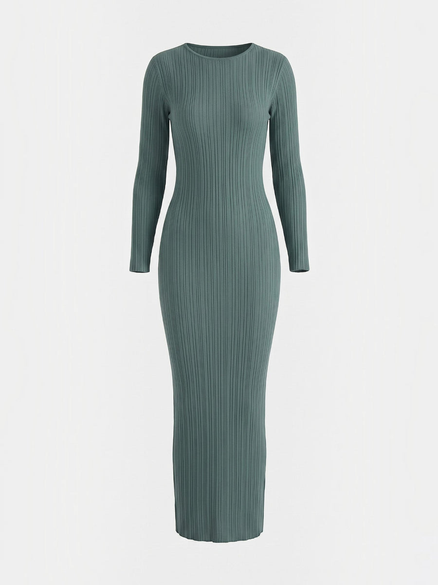 Tamsin Striped Open Knit Maxi Dress
