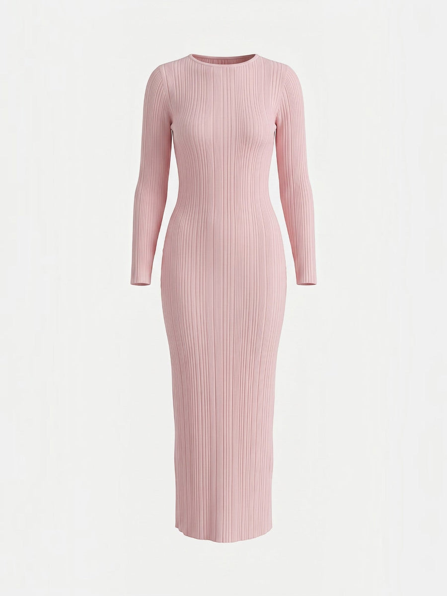Tamsin Striped Open Knit Maxi Dress
