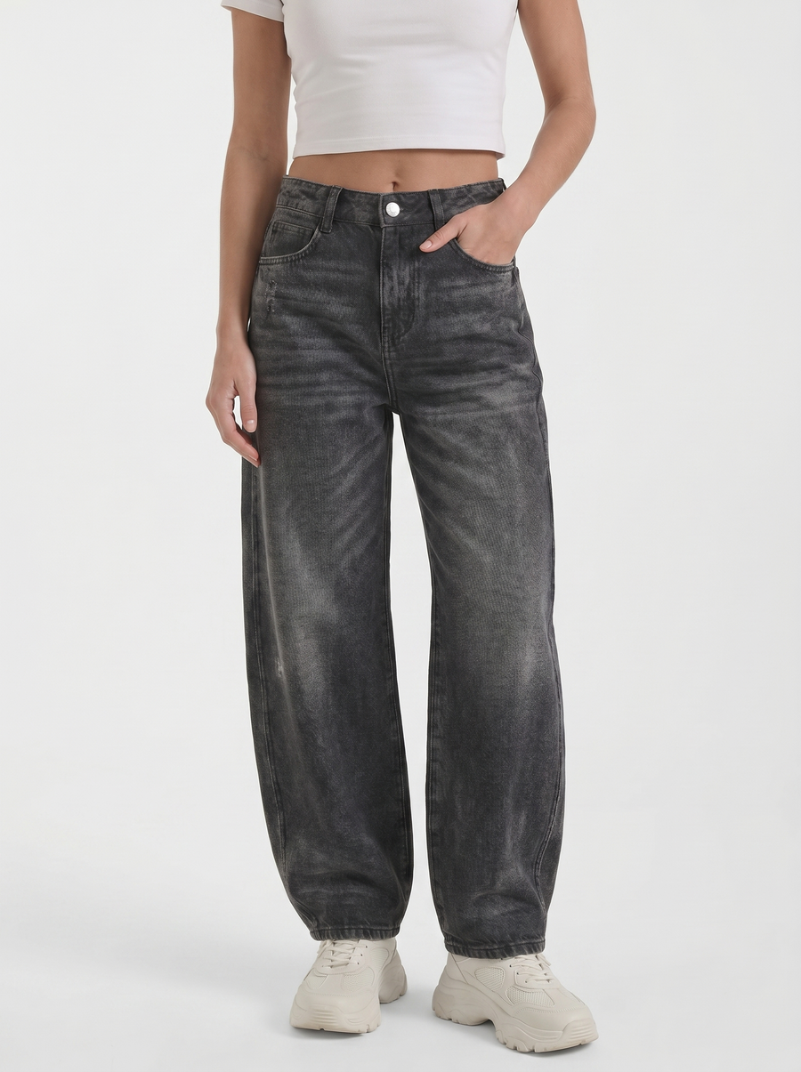 Bridget High Waisted Baggy Jeans