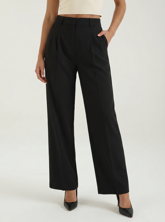 Dorothy Pleated High Waisted Wide Leg Pants