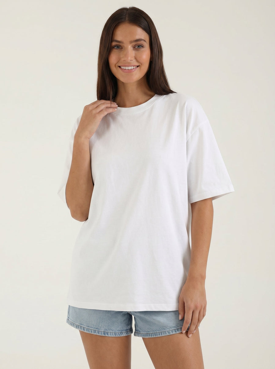 Oriana Basic Oversized T Shirt