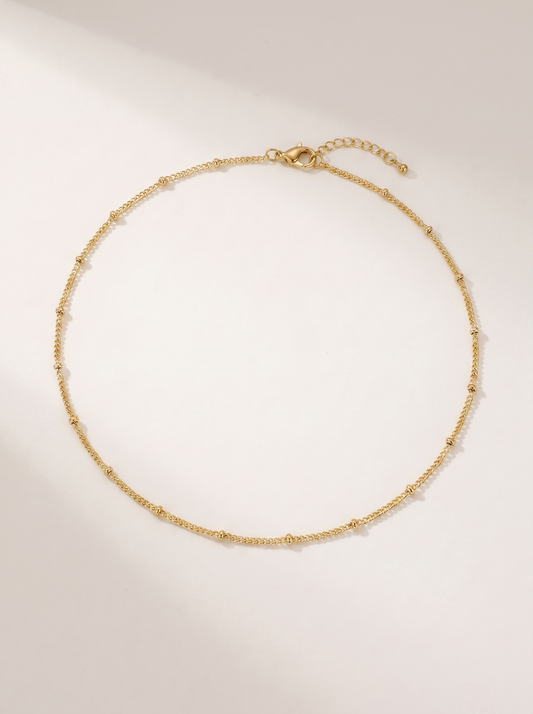 Petra Fine Beaded Chain Necklace