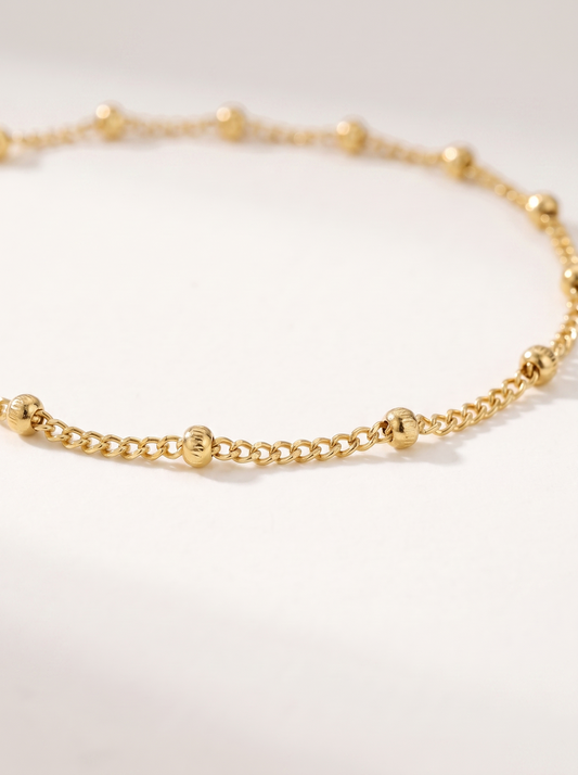 Petra Fine Beaded Chain Necklace