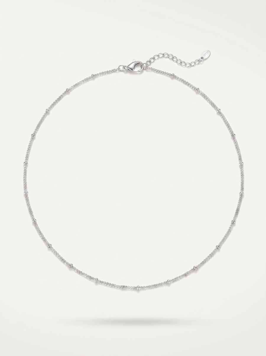Petra Fine Beaded Chain Necklace