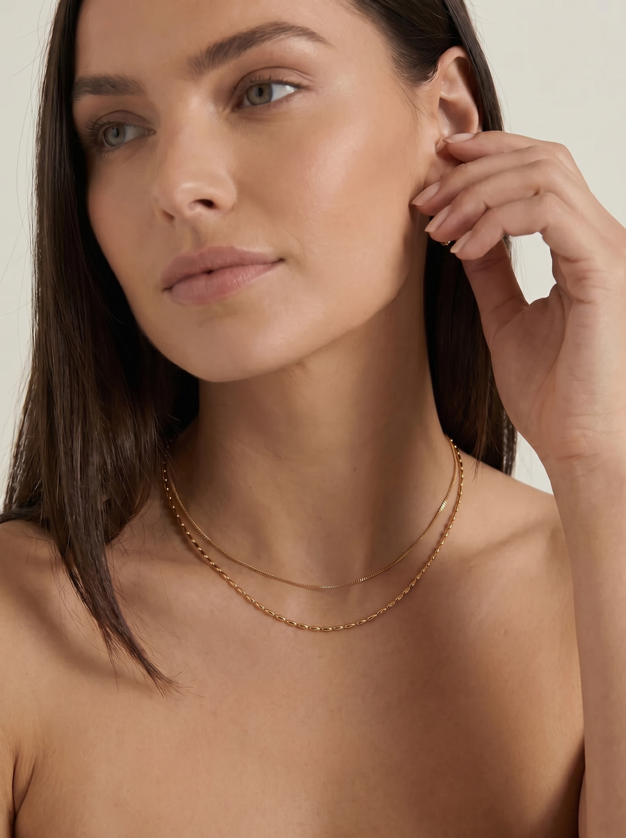 Magdelena Double Layer Necklace