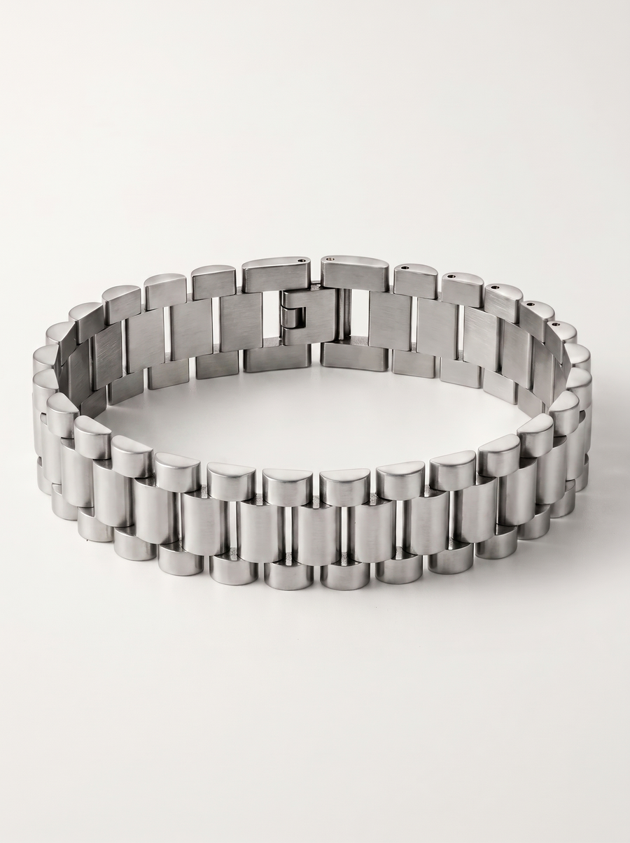 Luisa Watch Band Style Chain Bracelet