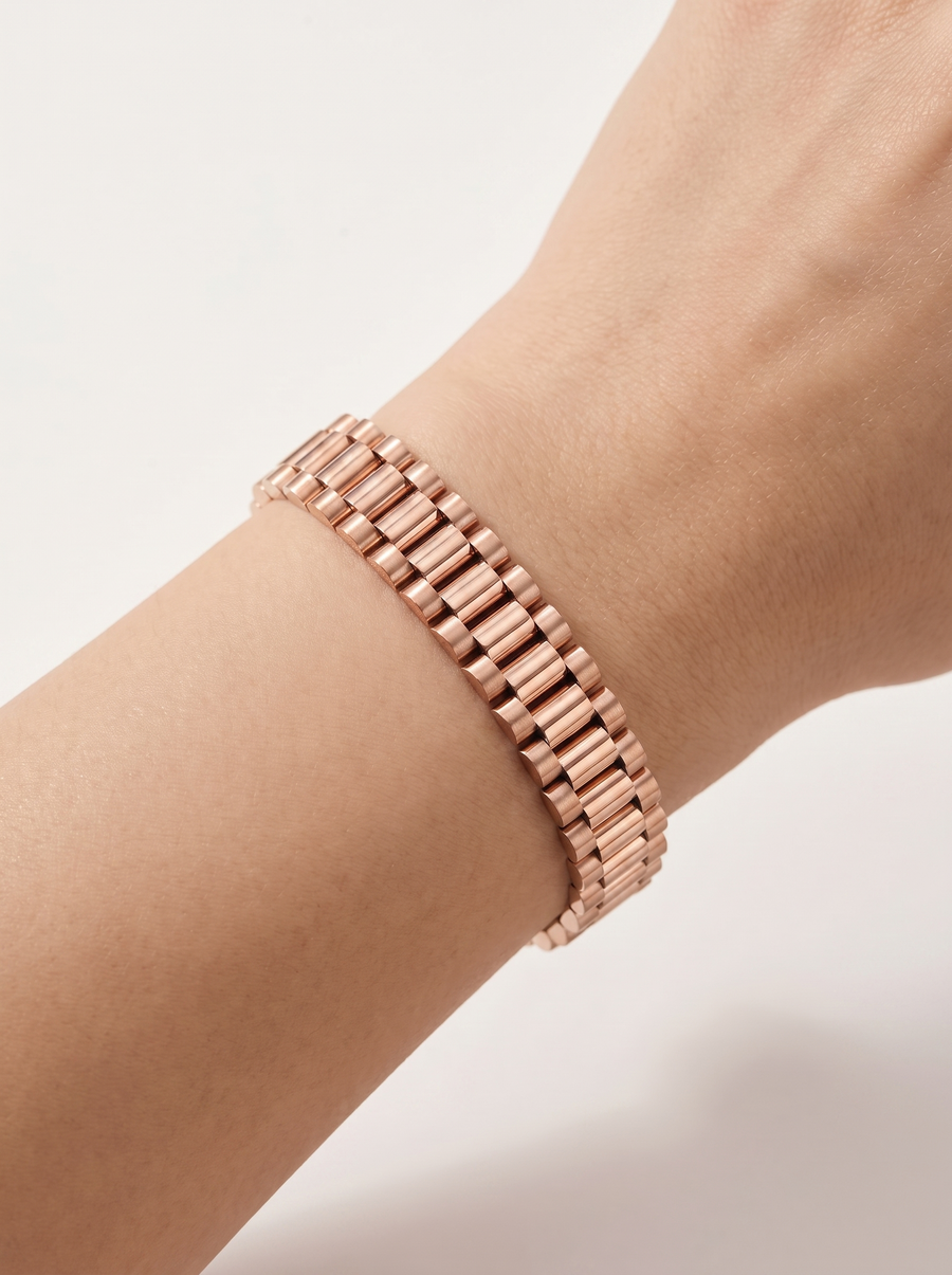 Luisa Watch Band Style Chain Bracelet